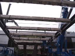 Montage Brücke Arkade Salzburg