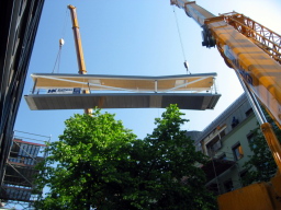 Verbindungsbrücke - Montage