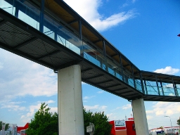 Verbindungsbrücke Rewe Nord