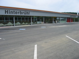Asfinag Schwerpunkt Parkplatz Hinterbrühl